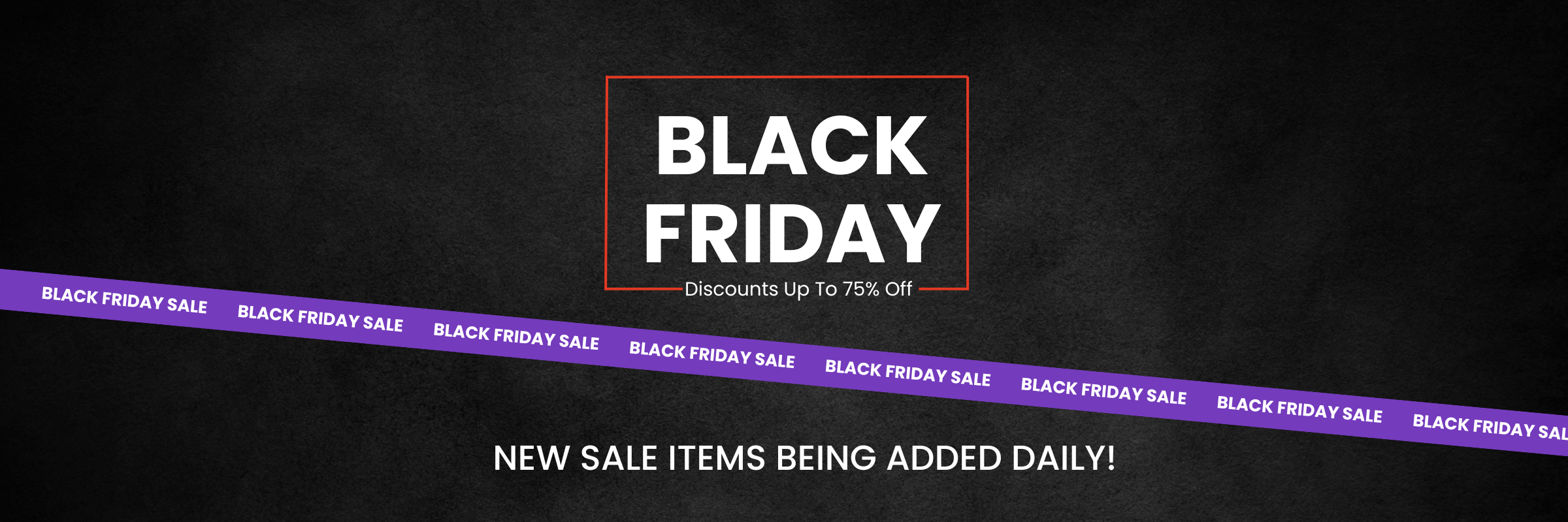 Black Friday Sale!